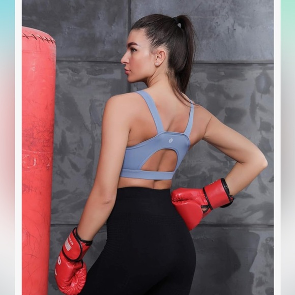 Running Girl High Impact Sports Bra - Picture 3 of 10